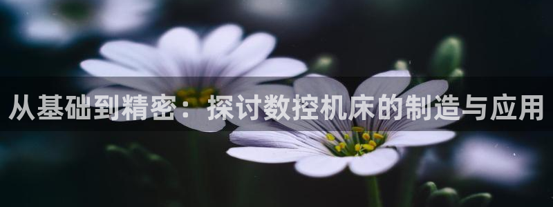 天辰娱乐卡:从基础到精密:探讨数控机床的制造与应用